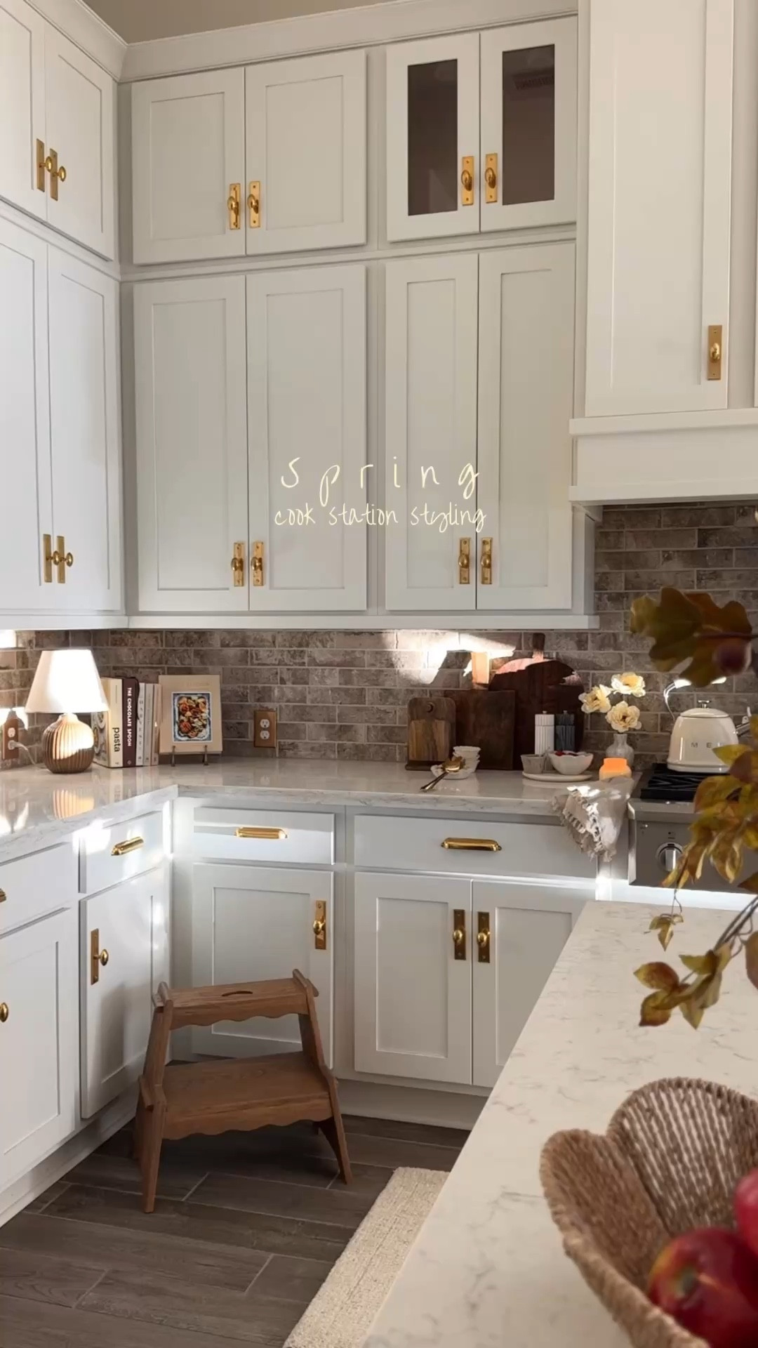 Spring cook station styling ✨ 

Kitchen decor | Spring Decor | Salt & Pepper shakers | Step Stool 

#LTKSaleAlert #LTKSeasonal #LTKHome