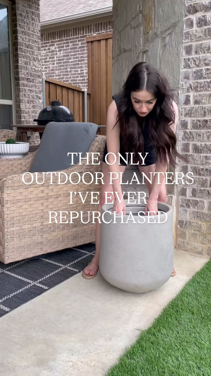 These Amazon planters always sell out and it’s for good reason! They are the best! 

Outdoor patio 
Patio finds 

#LTKHome #LTKSeasonal #LTKSaleAlert