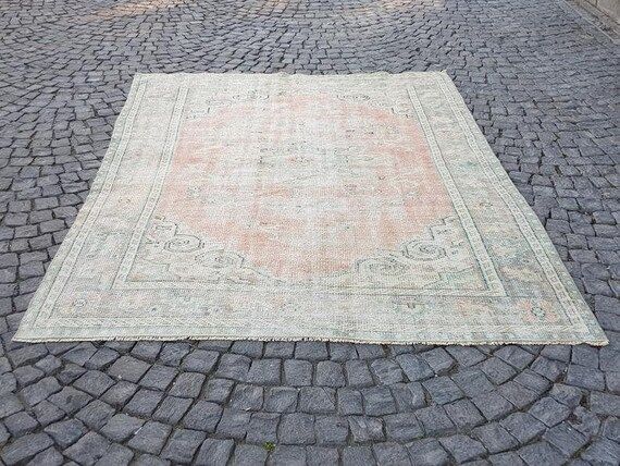 Turkish rug, Large Rug 8.6 x 5.9ft Vintage rug, Handmade rug, Area rug, Nomadic rug,.  rug,, Bohe... | Etsy (US)