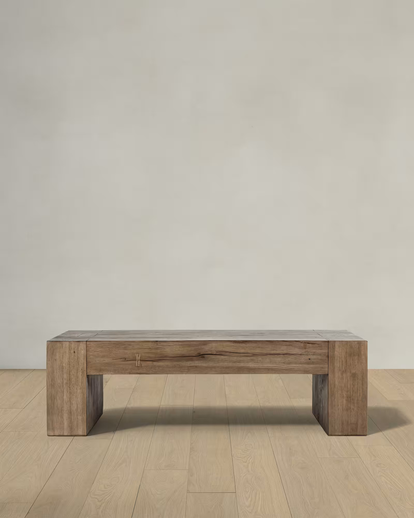 Reclaimed Oak Waterfall Coffee Table | Quince