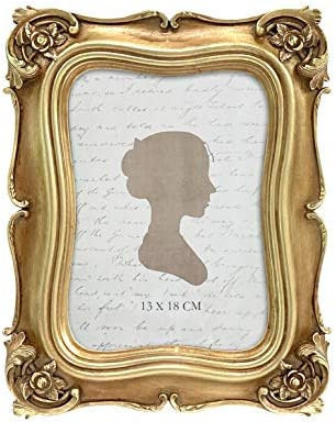 Sunlit Vintage Picture Frame 5x7 Inch, Luxury Antique Photo Frames with Glass Front, Photo Displa... | Amazon (US)