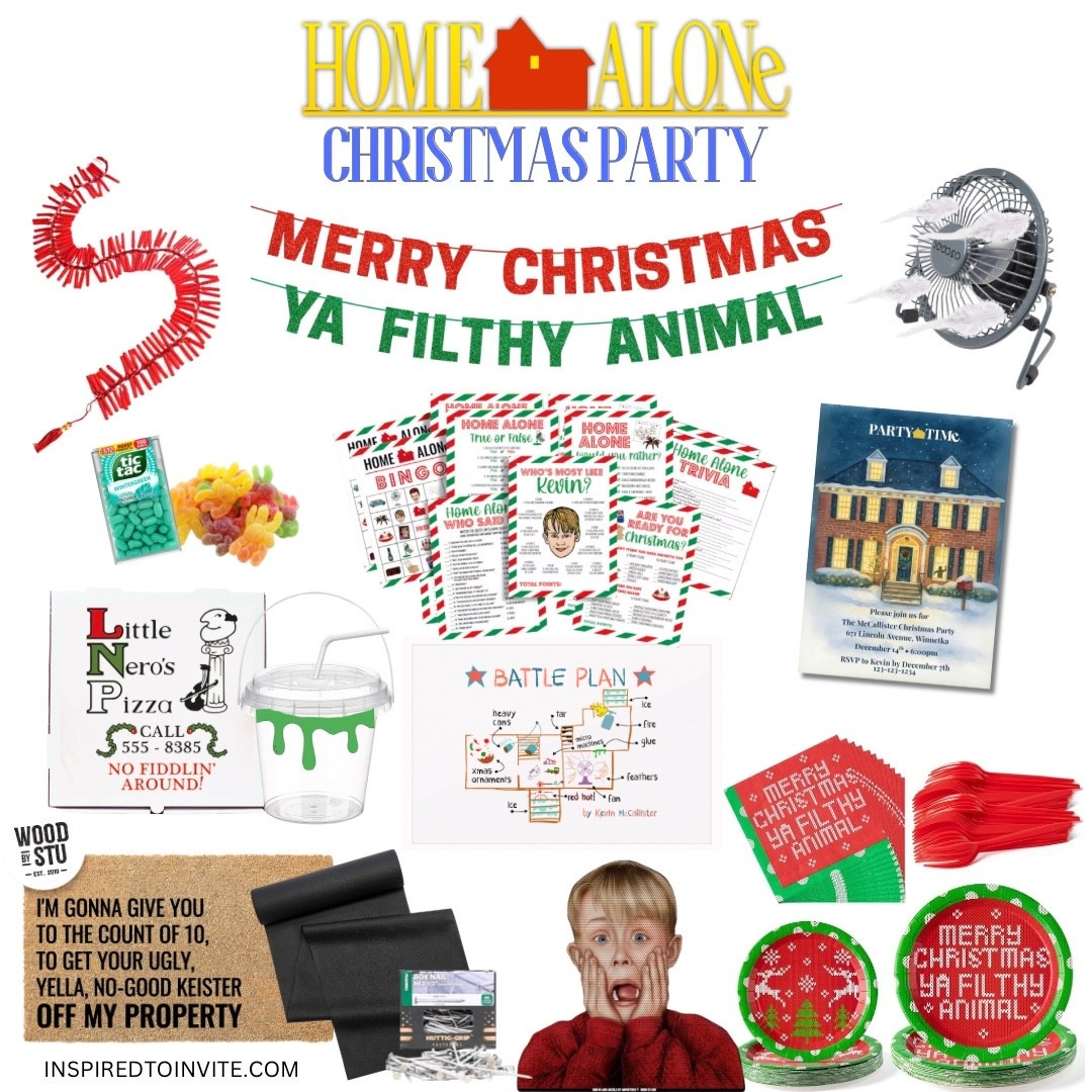 Home Alone Inspired Christmas Party #homealone #homealoneparty #homealonechristmas #homealonepartyideas

#LTKHoliday #LTKSeasonal #LTKParties