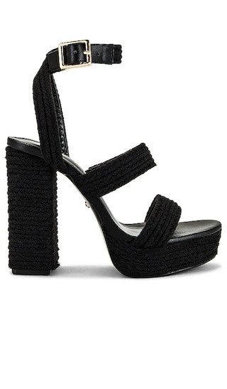 RAYE Akita Heel in Black. - size 6.5 | Revolve Clothing (Global)