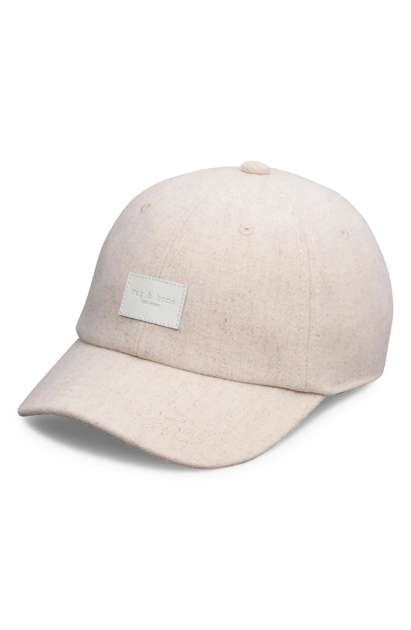 Addison Recycled Polyester & Wool Baseball Cap | Nordstrom