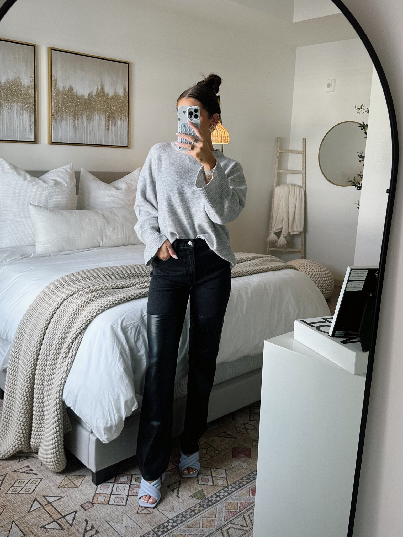 Sweater: medium
Jeans: 24 
Shoes true to size 



#LTKstyletip #LTKworkwear #LTKSeasonal