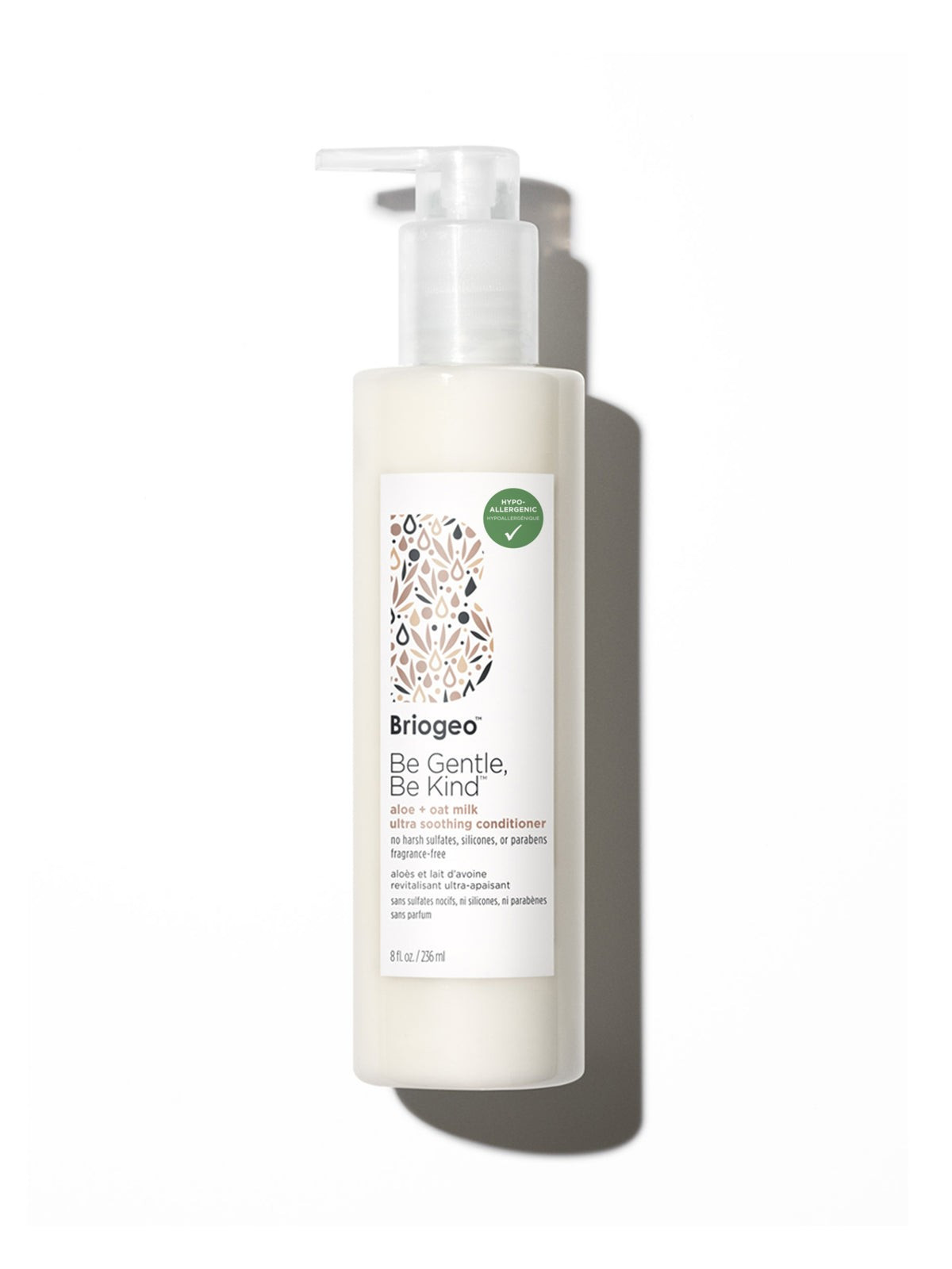 aloe + oat milk fragrance-free hypoallergenic conditioner | Briogeo