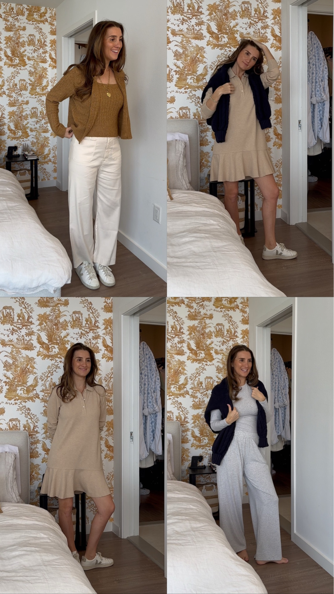 My Carmel by the Sea outfits for a fall trip! All coastal grandmother inspired 💙🍁🙃. 

The light gray sweatpants from Abercrombie sold out already, but I’ll keep checking to see if they restock!

#LTKStyleTip #LTKTravel #LTKFindsUnder100