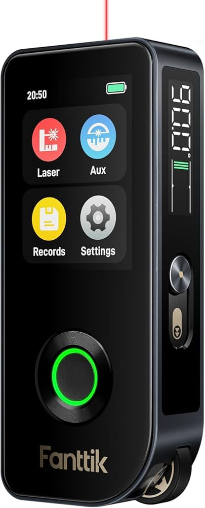 Fanttik A11 Ultra 3-in-1 Laser Measuring Tool, 197Ft Digital Laser Distance Measure with IPS Touc... | Amazon (US)