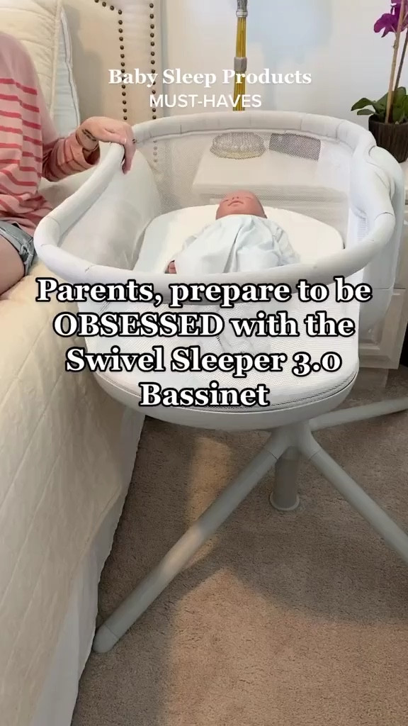 The HALO Bassinest Swivel Sleeper 3.0 is a new parent must-have! We love that it swivels and has a lowering bedside wall to make it easy to get to your baby! 💤👶 #bassinet #baby #babyregistry 

#LTKbaby #LTKfamily #LTKbump