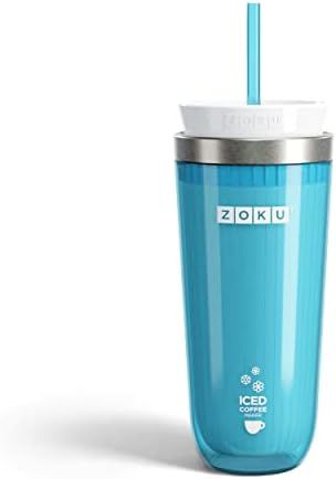Zoku Instant Iced Coffee Maker, Reusable Beverage Chiller Cools Hot Beverages in Minutes Without Dil | Amazon (US)