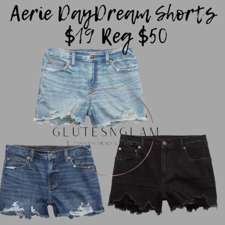 Aerie Daydream denim shorts are on sale under $20 aerie shorts, denim shorts, spring break style, vacation style  

#LTKsalealert #LTKfindsunder50 #LTKSeasonal