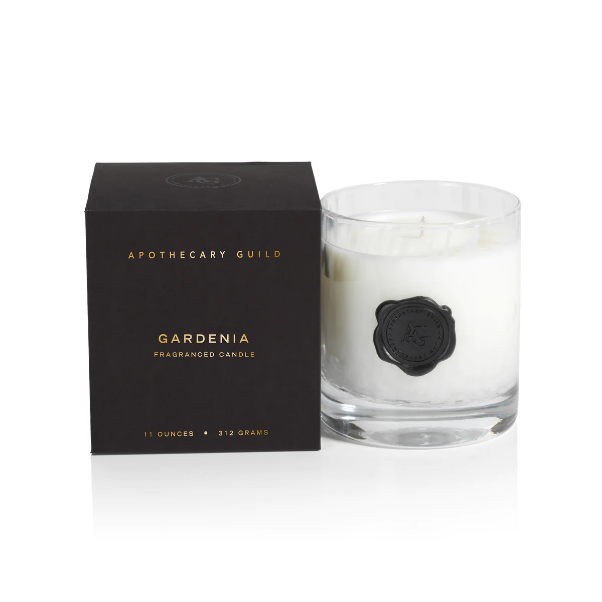 Gardenia Opal Glass Candle | Megan Molten