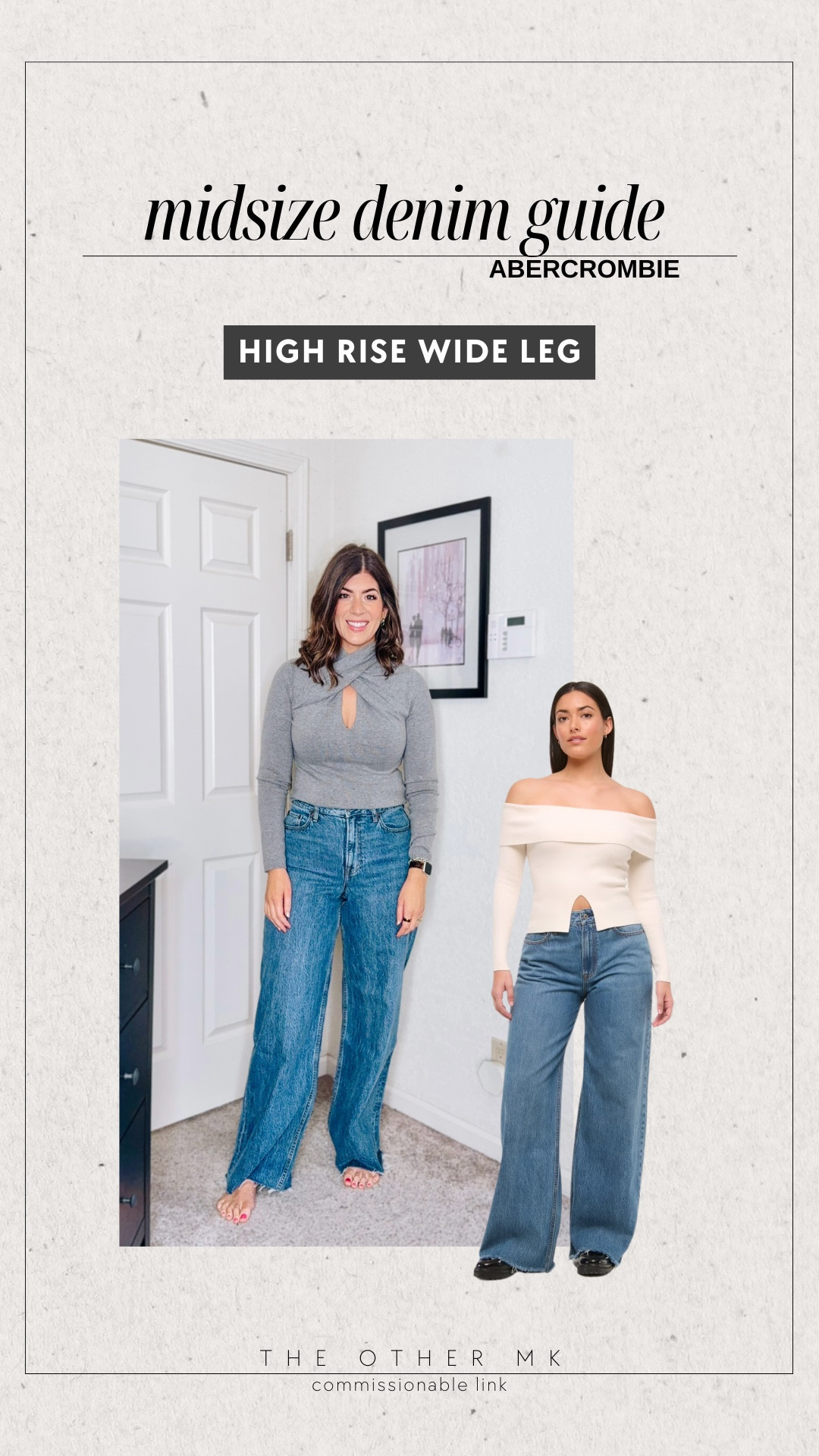 Abercrombie denim sale- code DENIMAF
In a 29 long curve love in the wide leg jeans (my fave!)

#LTKNYFW #LTKSaleAlert #LTKOver40