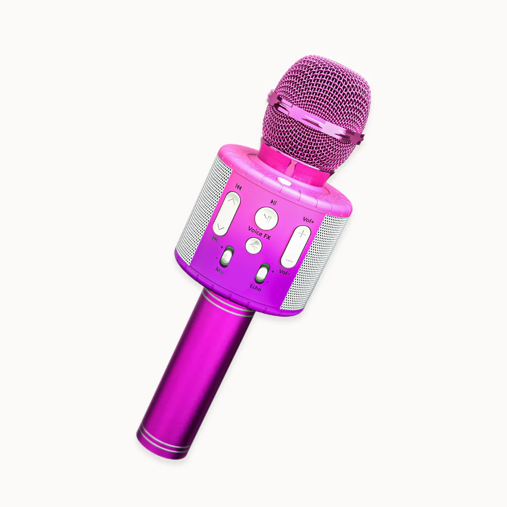 Kids Karaoke Microphone - Pink/Purple | Move2Play (US)