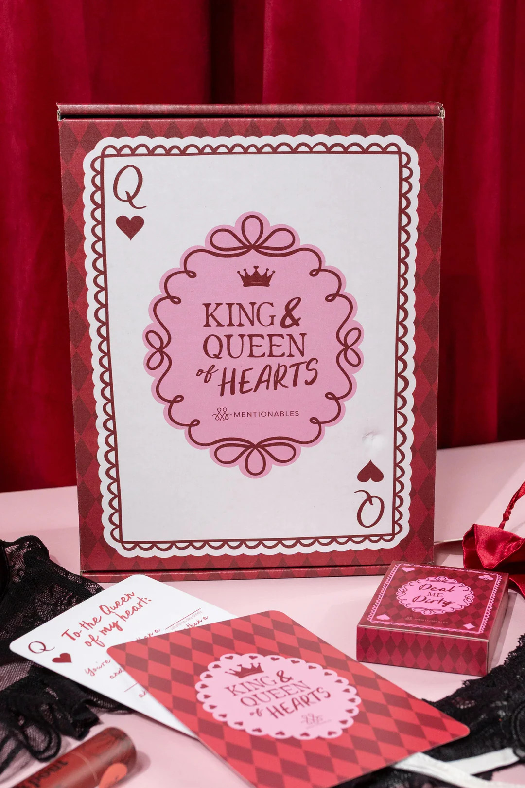 Build Your King & Queen of Hearts Date Night Box | Mentionables