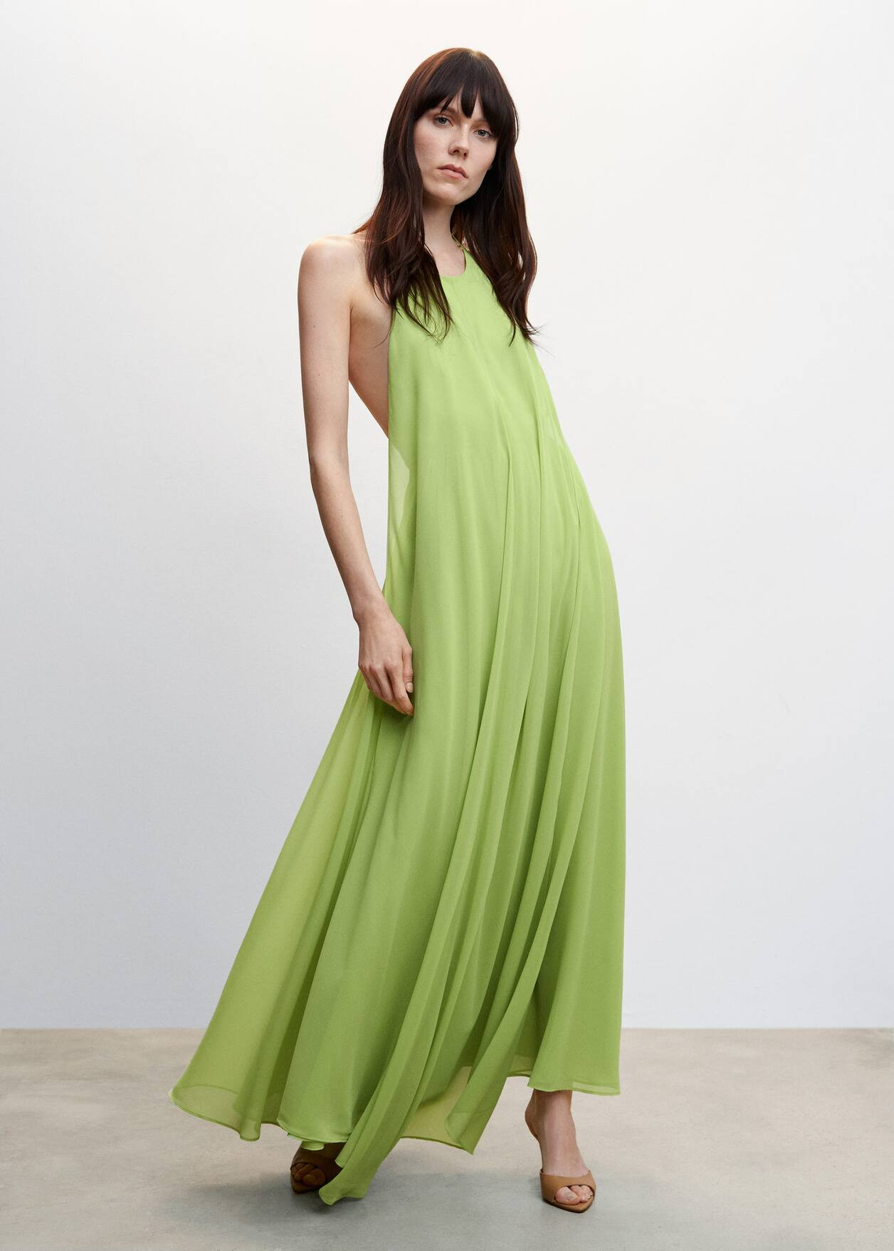 Open back dress -  Women | Mango USA | MANGO (US)