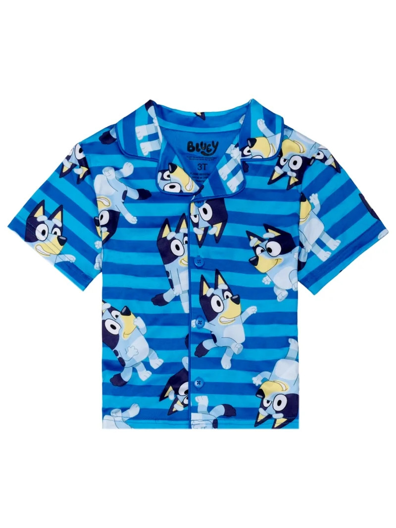 Character Toddler Boy Pajama Coat Set, 2-Pieces, Sizes 2T-4T | Walmart (US)