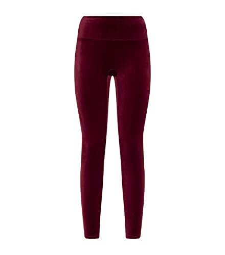 SPANX Velvet Leggings Rich Burgundy SM 27 | Amazon (US)