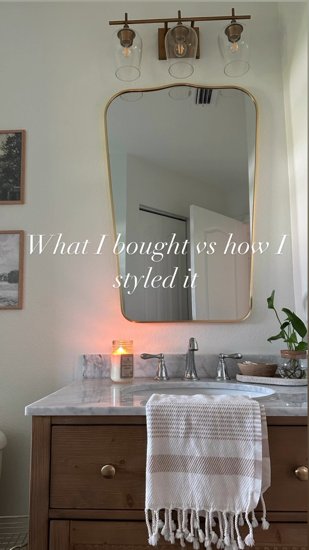 When functionality meets style🤎

Loving this little neutral organic tray, one of my fave finds!

#organichomedecor #homestyling #shelfstyling #modernorganic #neutralhome #custommoodboard #bathroomupdate #kitchenupdate #homereno #whatiboughtvshowistyledit #organictray #organicstyling #walmartfinds

#LTKHome #LTKFindsUnder100 #LTKFindsUnder50