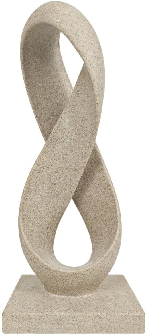 SIMON'S SHOP Modern Minimalist Abstract Sculpture, 14.5'' Tall Figure Eight Infinity Statue, Resi... | Amazon (US)