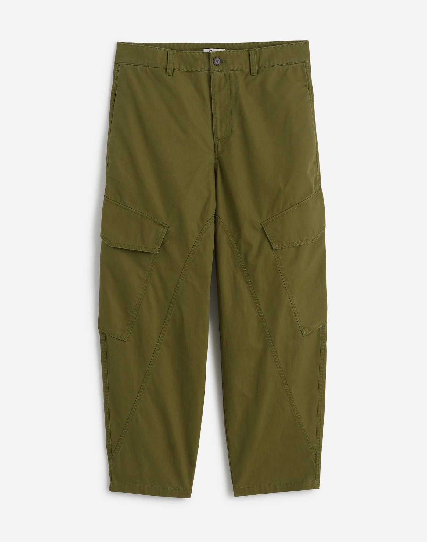 The Barrel-Leg Utility Pant in Garment-Dyed Twill | Madewell
