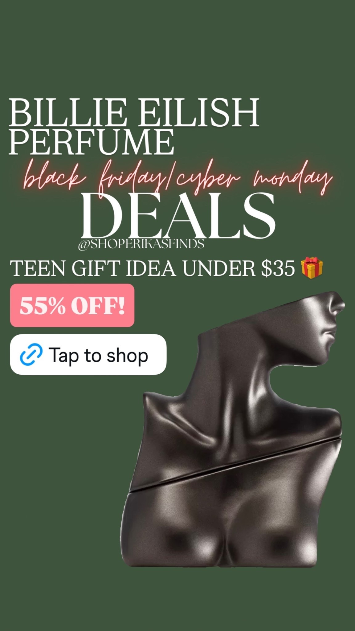 BILLIE EILISH PERFUME 55% OFF! TEEN GIFT IDEA UNDER $35 🎁