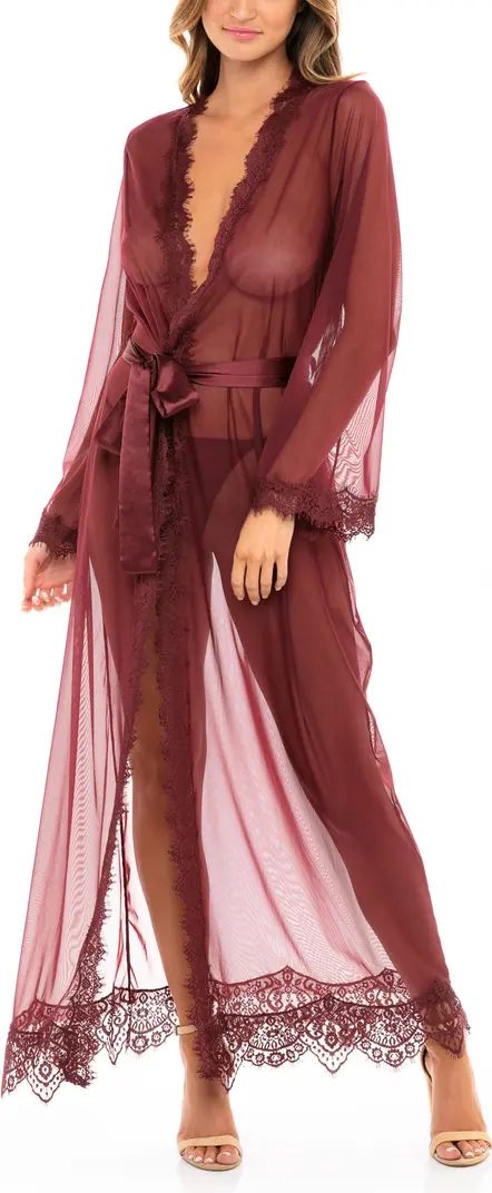 Provence Long Robe & Thong Set | Nordstrom