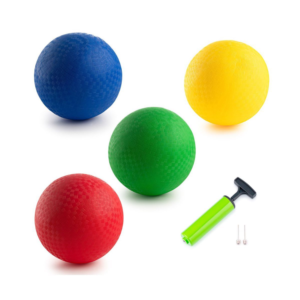 New Bounce Play ground Ball, Set of 4 with Pump and Pin, for outdoor play | Target