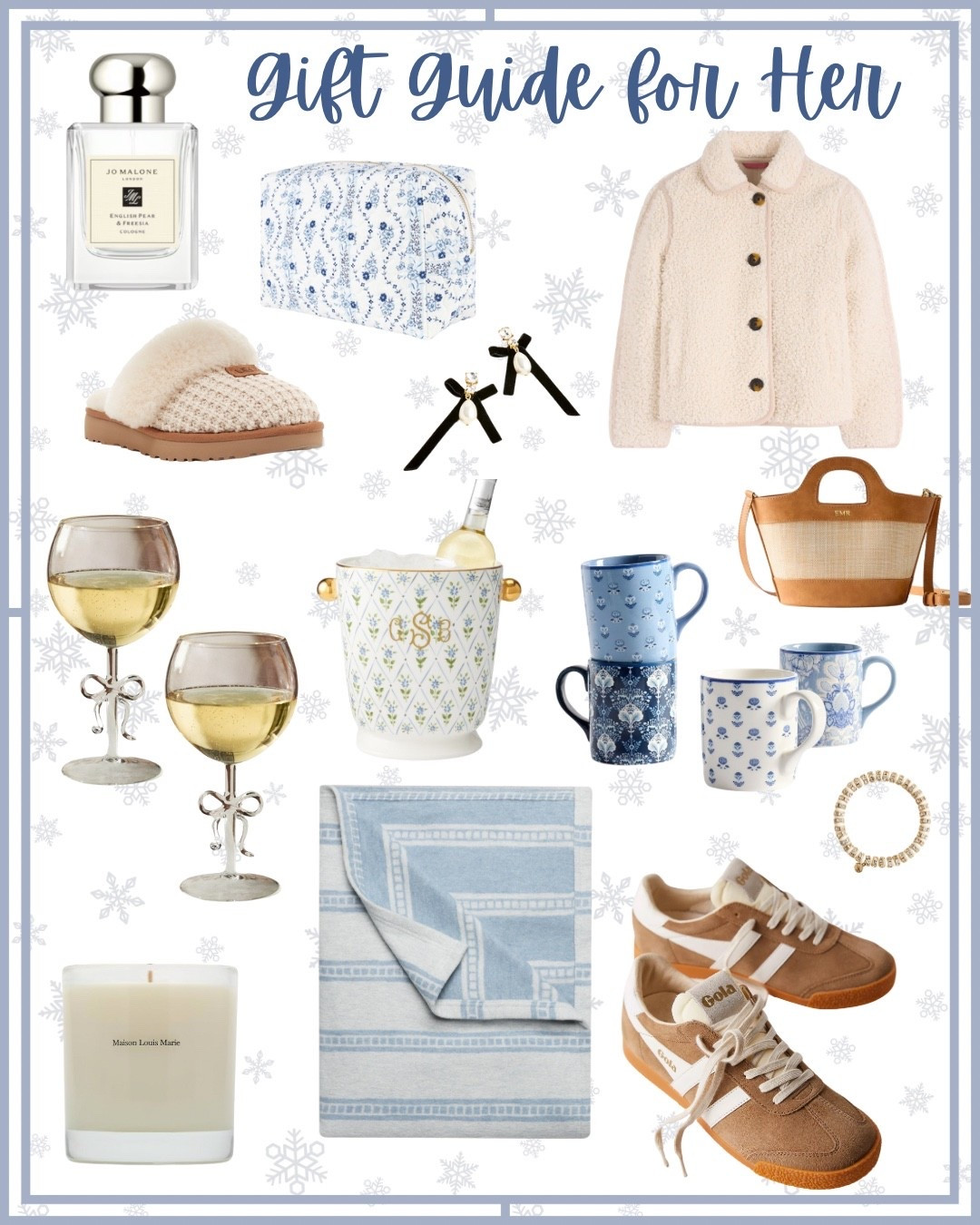 I’m happily putting all of these on my wish list ✨I’ll be adding more guides over the next couple of weeks! 🎄🎄

Gift guide, gifts fo mom, gifts for mother in law, gifts for women, Christmas gifts, slippers, Anthro home, candles, cute sneakers, coffee mugs, monogram gifts

#LTKHoliday #LTKGiftGuide