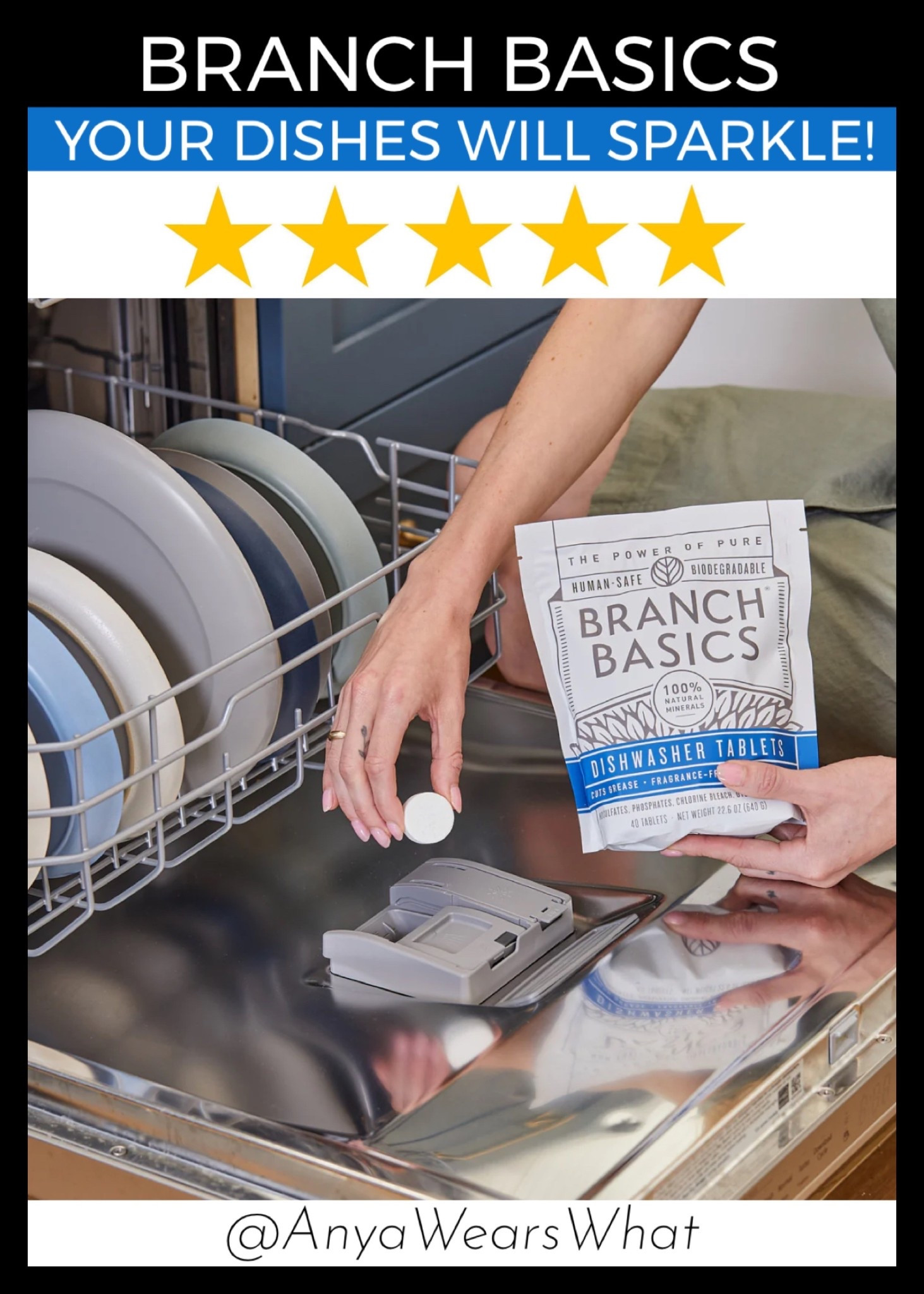 These non-toxic dishwasher tablets from Branch Basics will make your dishes SPARKLE!!! ✨✨✨
These tablets are 100 times more effective than the toxic stuff! 
Branch Basics dishwasher tabs will clean your dishes with zero chemicals and will not leave a residue! They are microplastic free and don't contain toxins that can wreak havoc on your gut health & hormones!

Make the switch now! They really WORK!!! 🙌🏻✨

#kitchen #dishes #dishwasher #dishwashertablets #tablets #nontoxic #nontoxictablets #nontoxicsoap #soap #detergent #natural #naturalliving #health #healthy #gut #heathygut #hormones #branchbasics #fragrancefree 
#LTKHoliday

#LTKGiftGuide 

#LTKFindsUnder50 

#LTKmorningroutine #LTKKids #LTKdayinmylife