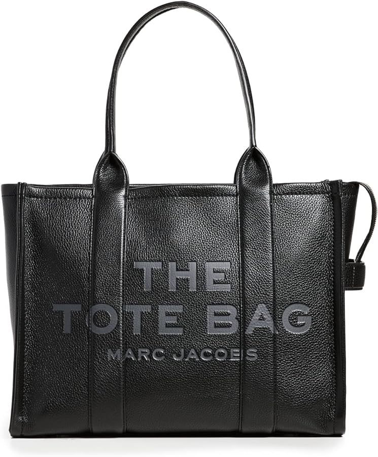 Marc Jacobs Women's The Leather Large Tote Bag | Amazon (US)