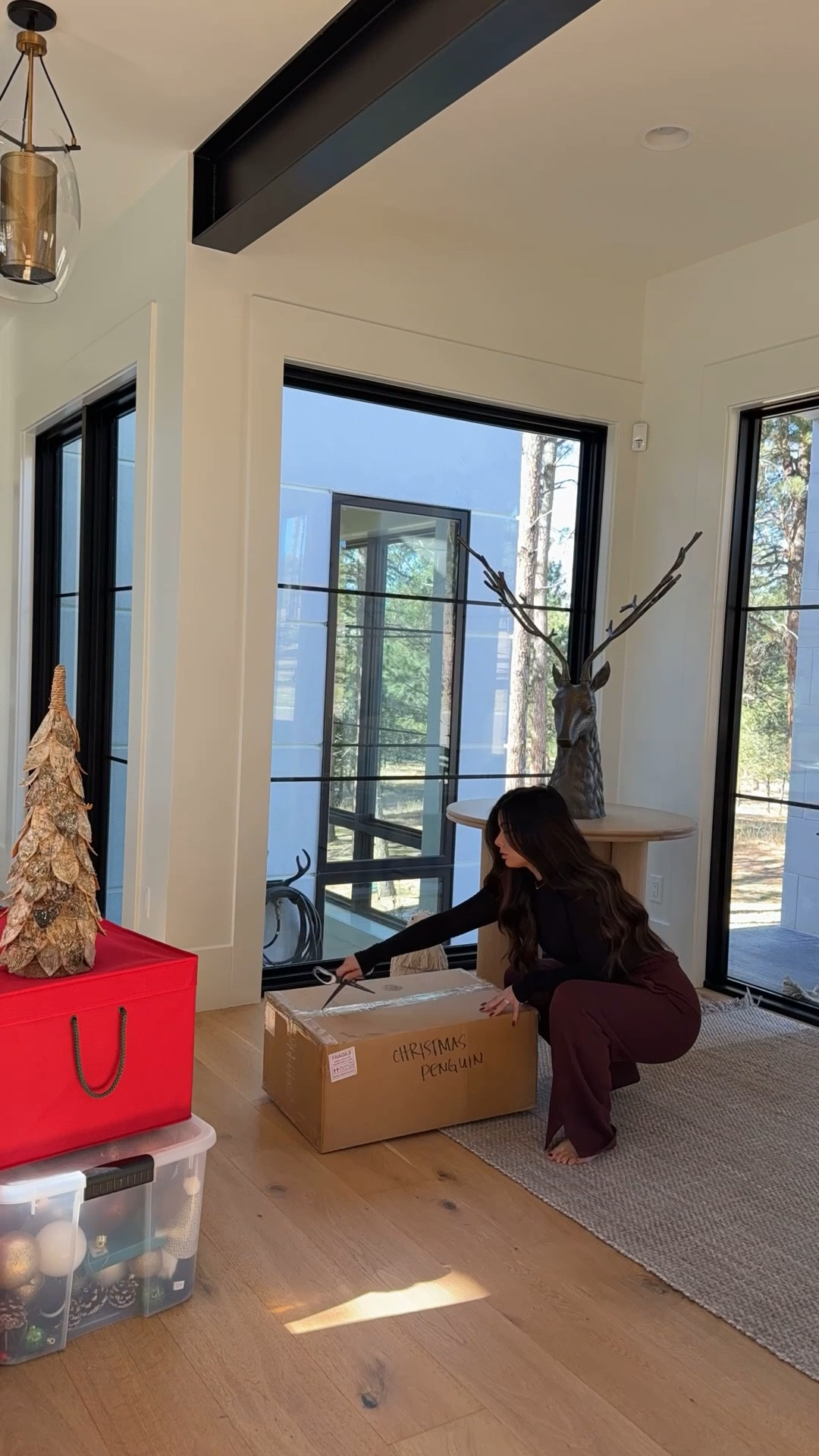 Setting up more Christmas decor! I love these Winter Penguins. They’re no longer available so I’m linking a couple other options in the same style. Same for the stag head. I got this last year and they didn’t bring it back!

#LTKHoliday #LTKHome #LTKSeasonal