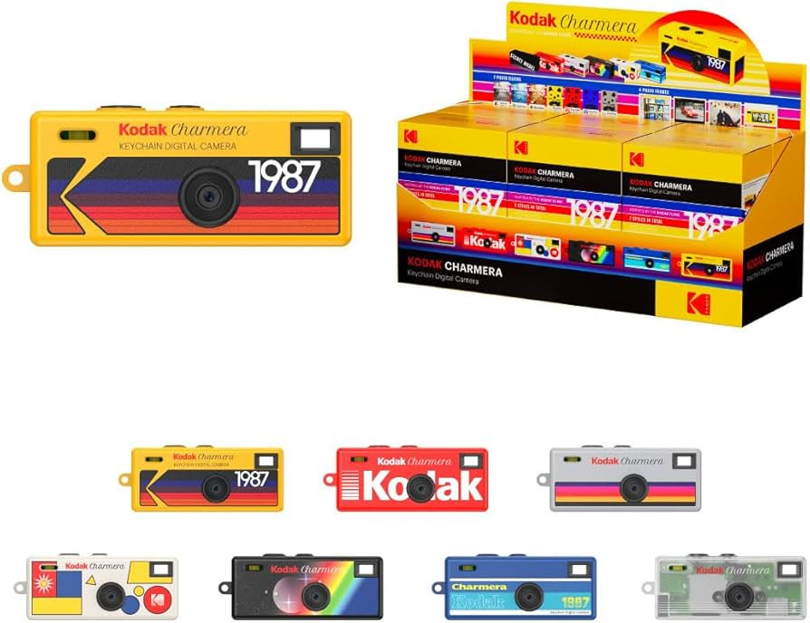 KODAK CHARMERA Keychain Digital Camera Blind Box Single Box (1PC),Mini Camera,Digicam,Video Recor... | Amazon (US)