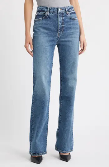 The Arrow High Waist Relaxed Bootcut Jeans | Nordstrom