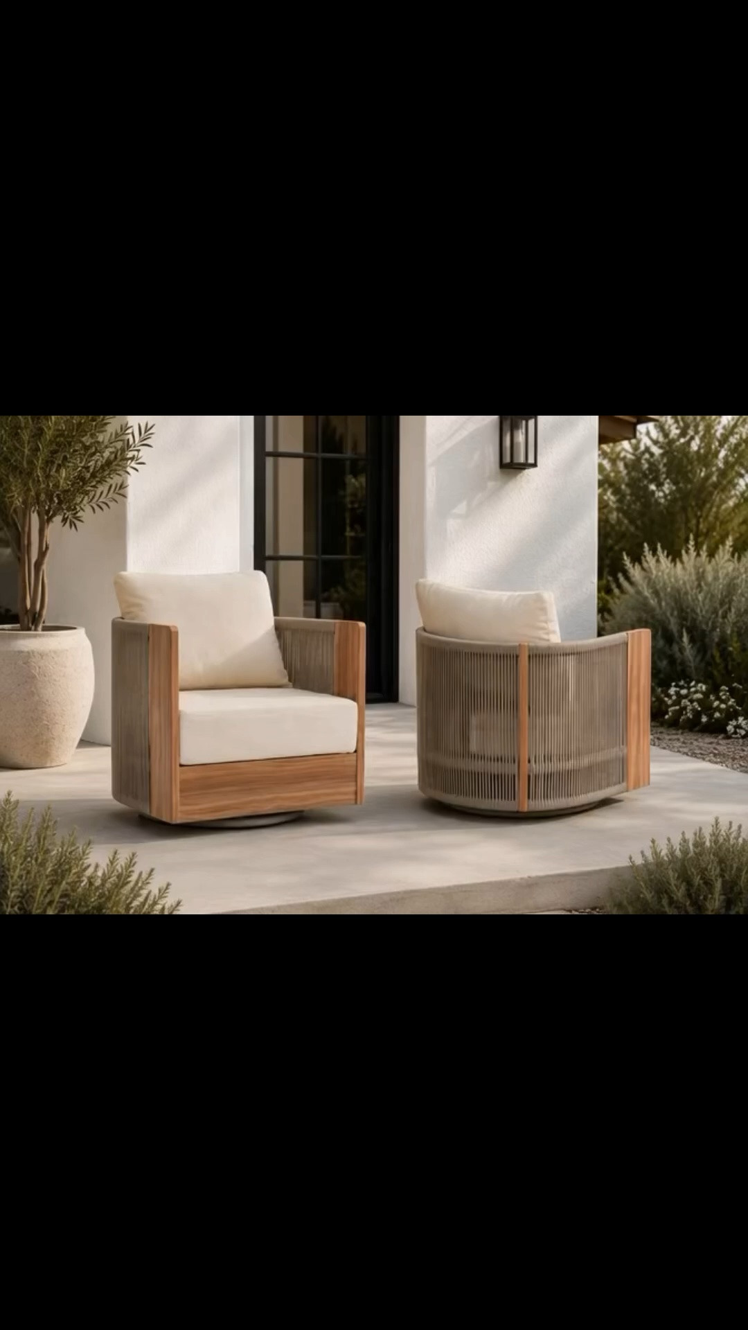 #ad OMG! Best price of the season for rope side outdoor swivel chairs from @Wayfair  !! Included in the Memorial Day Clearance! Everything is up to 70% off and fast and free shipping over $35!!! #wayfair #wayfairpartner

#LTKSeasonal