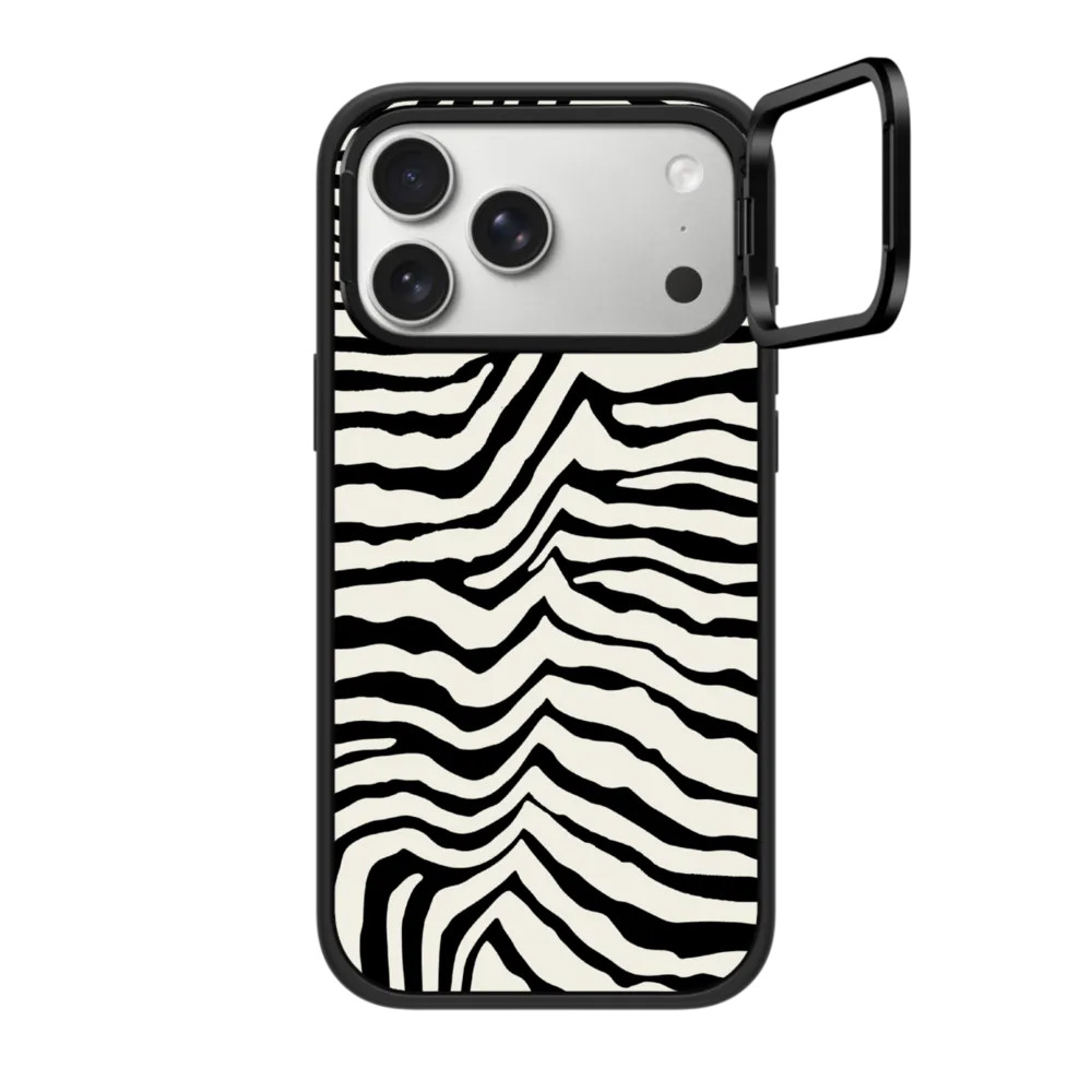 Zebra Stripe- Back to Black | CASETiFY (Global)