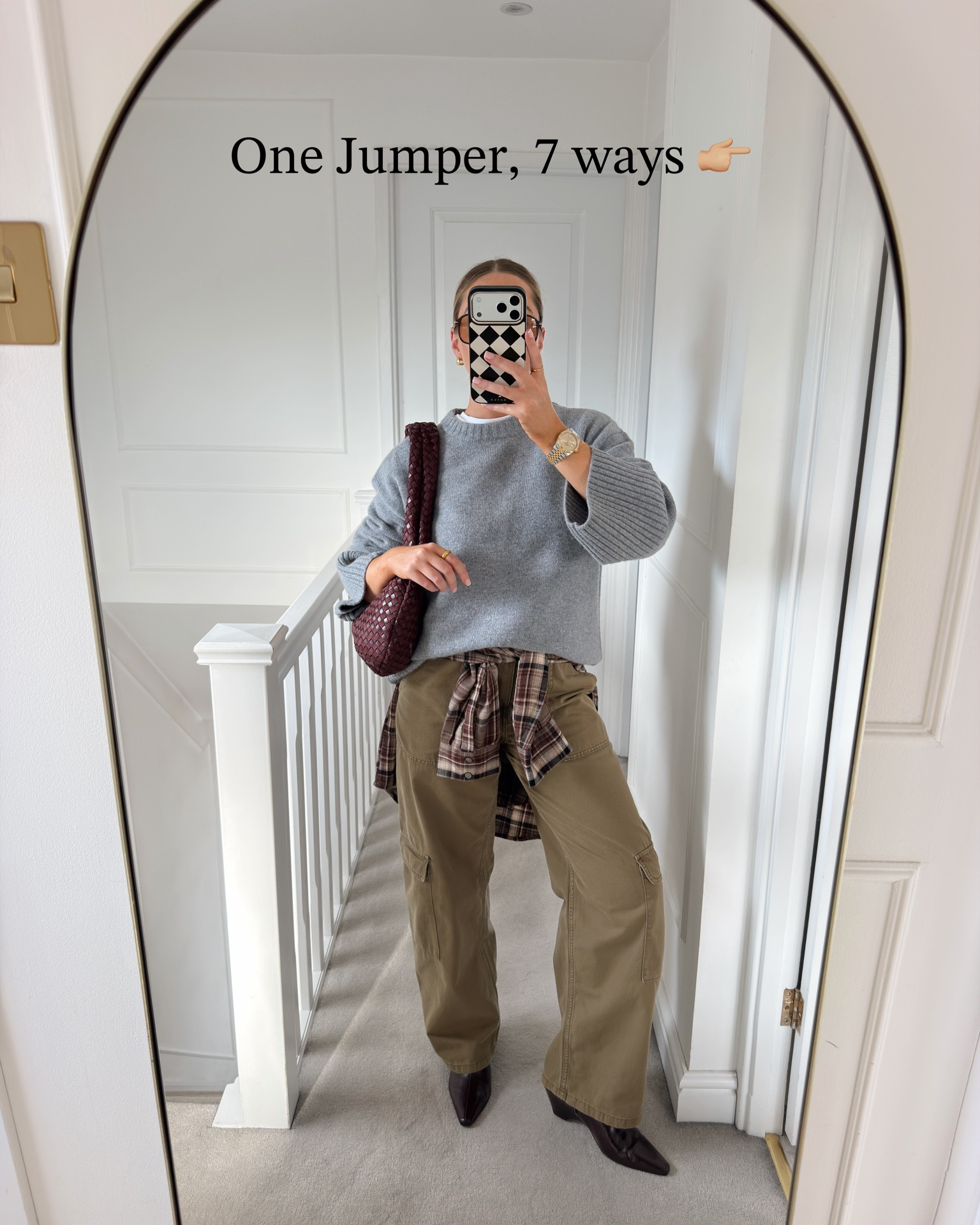 7 ways to wear a classic grey crew neck jumper. I wear a size small

#LTKautumn #LTKstyletip #LTKsale