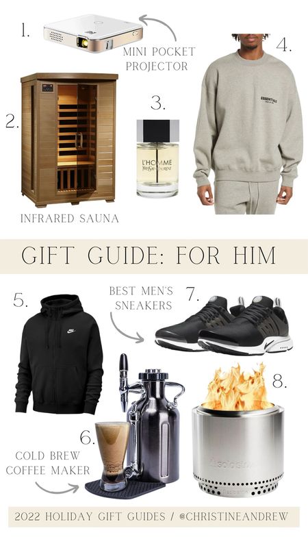 Holiday Gift Guide: For Him

Holiday gifts; Christmas gift ideas; mens gift ideas; Nike for men; essentials sweatshirt; infrared sauna; ysl cologne; cold press coffee maker #LTKGiftGuide

#LTKSeasonal #LTKHoliday