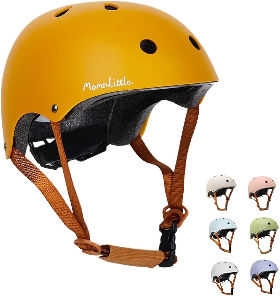 MomnLittle Kids Helmet CPSC Certified Adjustable Bike Helmet for Multi-Sports Skateboard Scooter ... | Amazon (US)