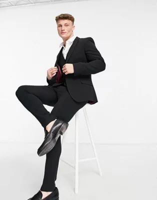 ASOS DESIGN super skinny suit in black | ASOS (Global)