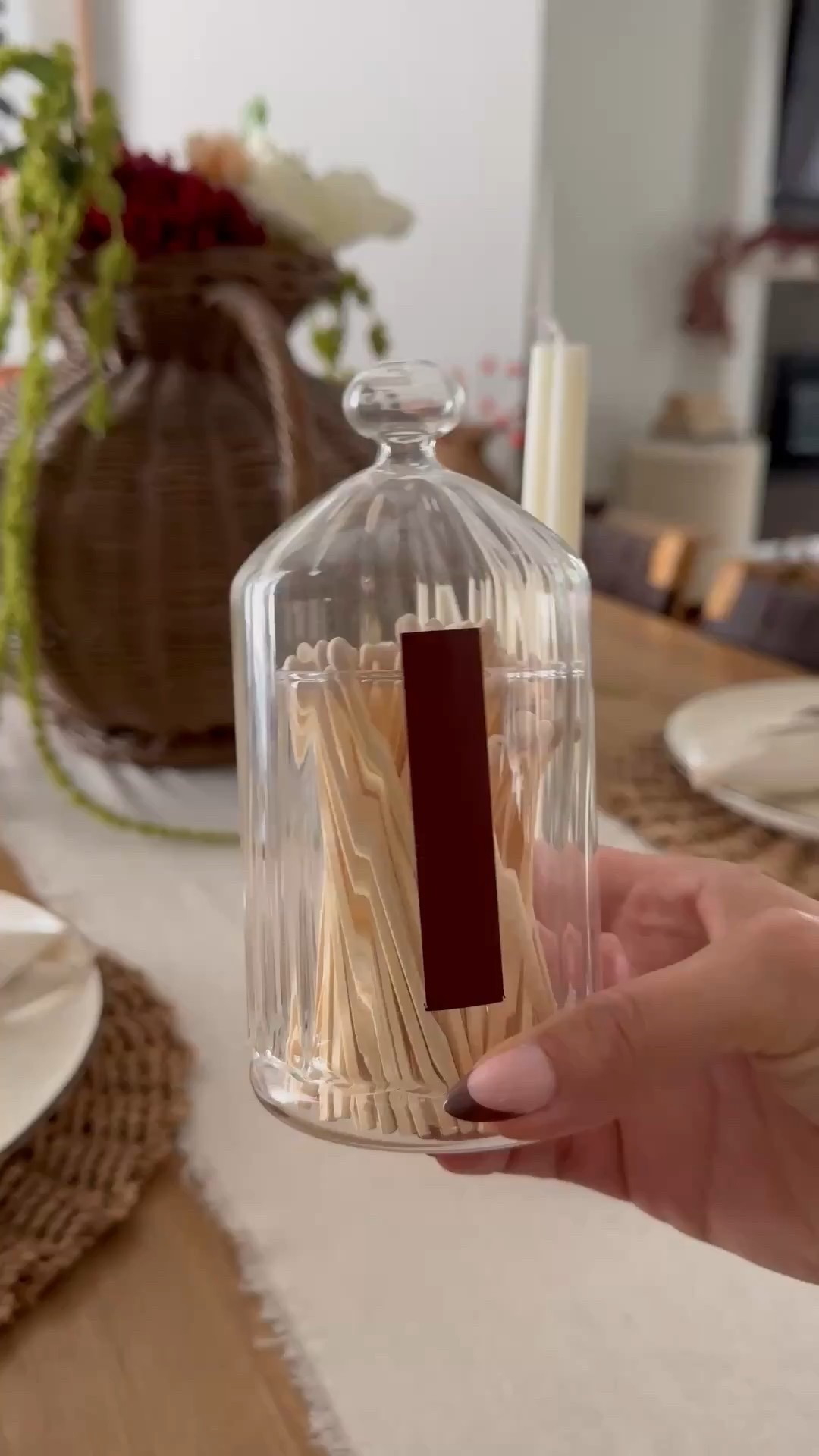 Nothing cozier than lighting a candle and this matchstick holder + pumpkin base candles are a true Fall VIIIIBE 😍🤎

#LTKSeasonal #LTKHome #LTKFallSale