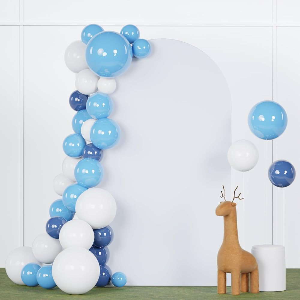 Chiara Wall Arch Cover 4x7.2FT White Arch Backdrop Stand Cover 2-Sided Wedding Arch Cover Backdro... | Amazon (US)