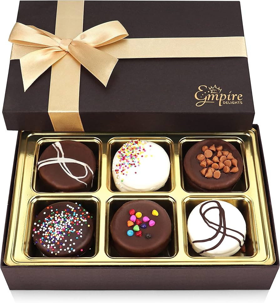 Gourmet Cookies Gift Basket - Delicious Chocolate Gift Basket Great for Birthday Treats for Women... | Amazon (US)