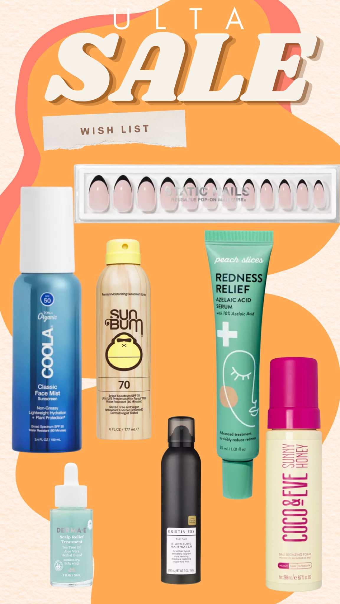 Summer Ulta sale wants/have my eye on! The Coco and eve Tanner is the best I’ve ever used, I love the coola mist!


#LTKbeauty #LTKSeasonal #LTKstyletip