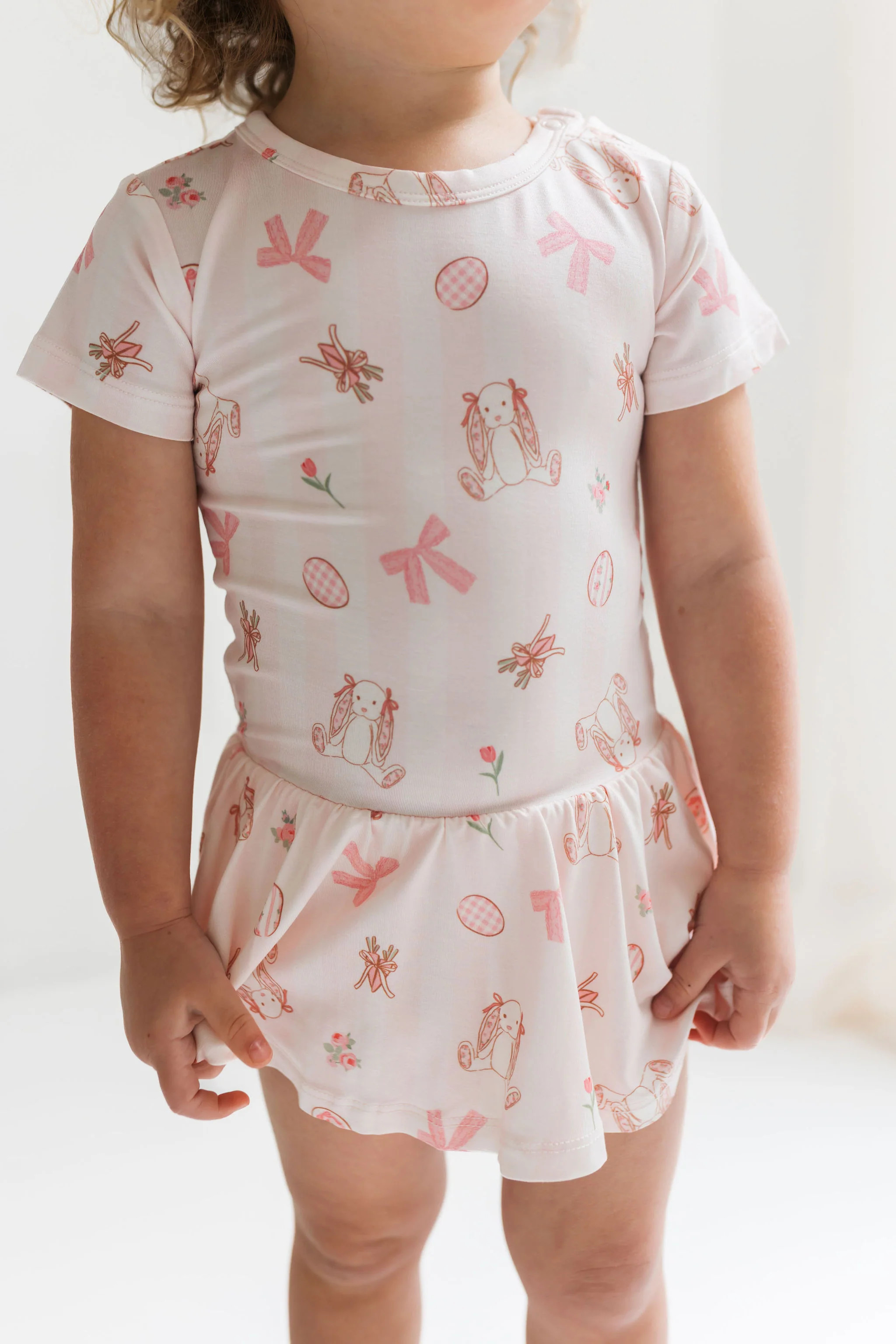 Rosie Rabbit Twirl Bodysuit | In My Jammers