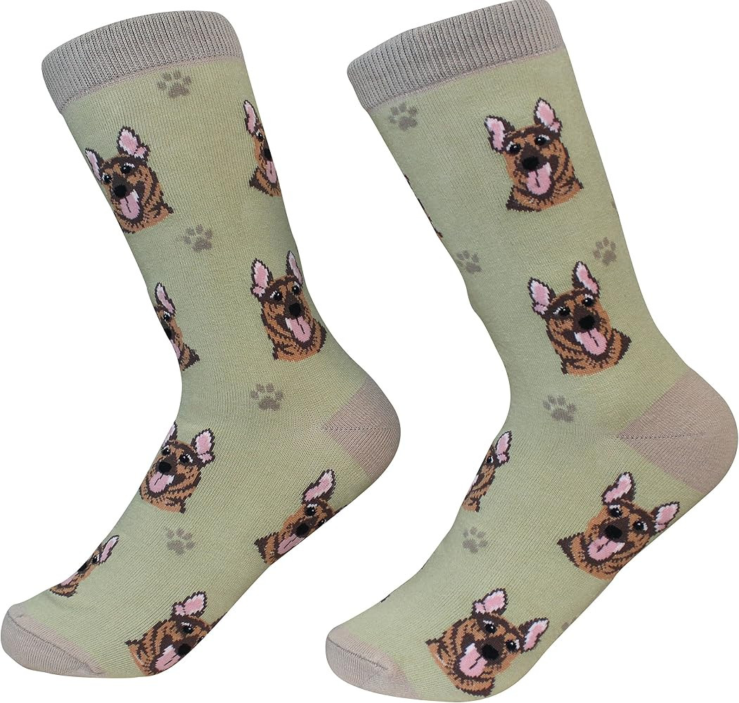 German Shepherd Dog Breed Socks Unisex Sock Daddy by E&S Pets | Amazon (US)