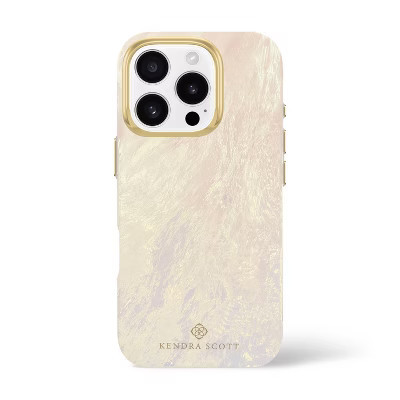 Kendra Scott iPhone 16 Pro Phone Case with MagSafe - Ivory | Target