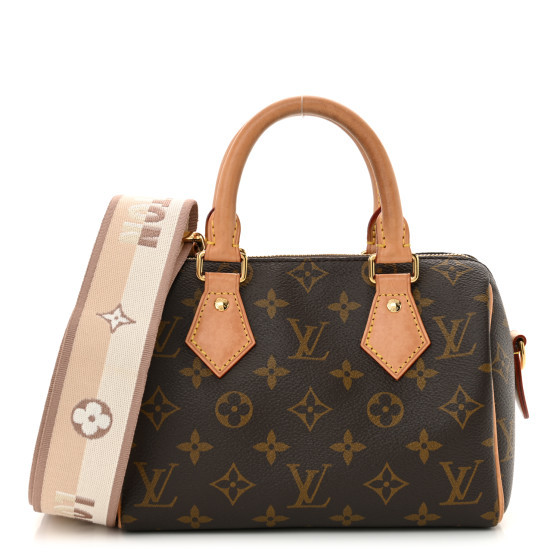Monogram Speedy Bandouliere 20 Beige | FASHIONPHILE (US)