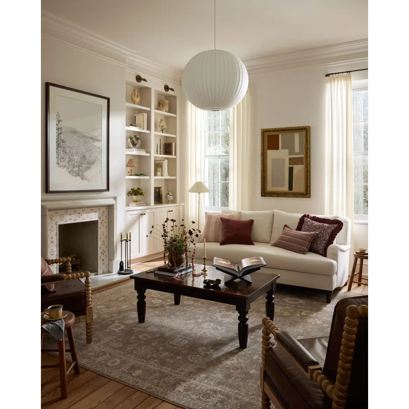 Chris Loves Julia x Loloi Louisa Taupe / Ivory Area Rug & Reviews | Wayfair | Wayfair North America