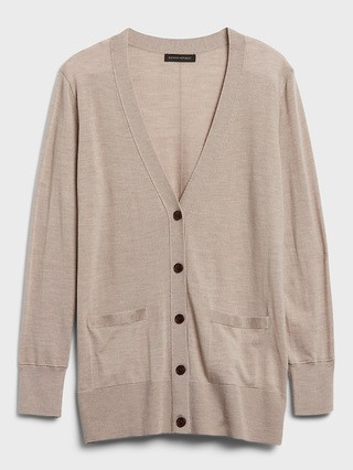 Merino Long Cardigan Sweater in Responsible Wool | Banana Republic (US)